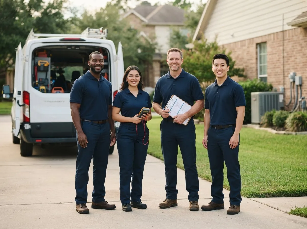 Certified HVAC technician near Polk, OH
